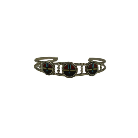 3 Wire Sun Face Bracelet