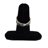 Overlay Kokopelli Ring by Ruben Saufkie