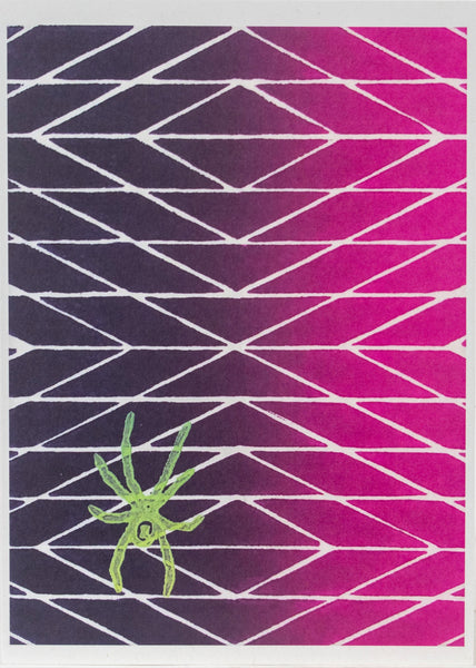 "She Weaves at Dusk" Note Card by Melissa Cody