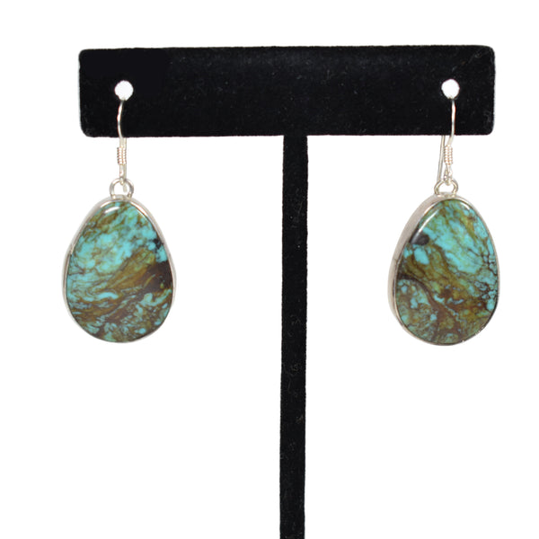 Bisbee Turquoise Tear Drop Earrings