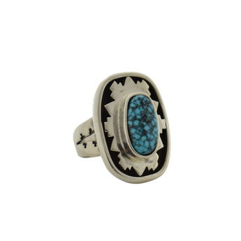 Nevada Blue Turquoise Ring