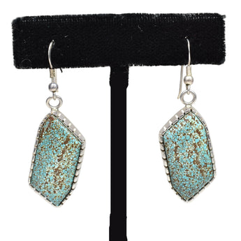 Lone Mountain Turquoise Earrings