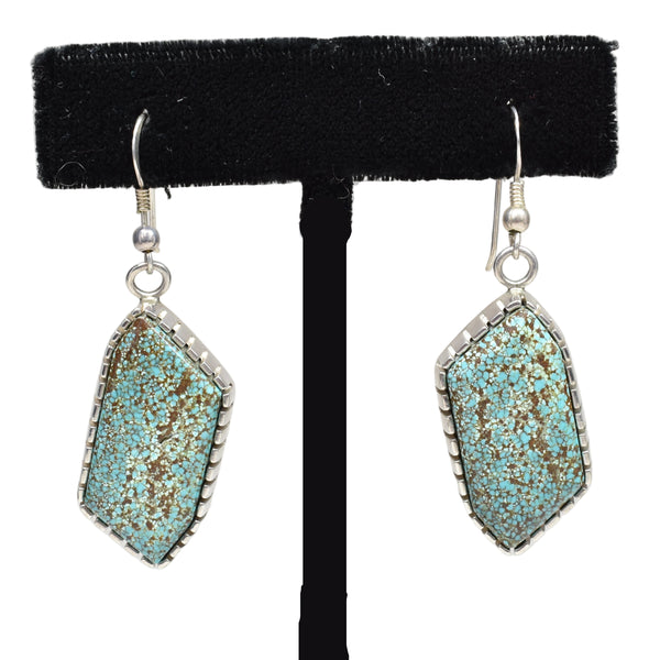 Lone Mountain Turquoise Earrings