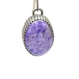 Charorite Drop Earrings