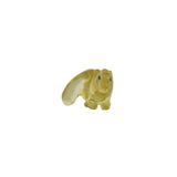Amber Mountain Lion Carving