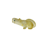 Amber Mountain Lion Carving