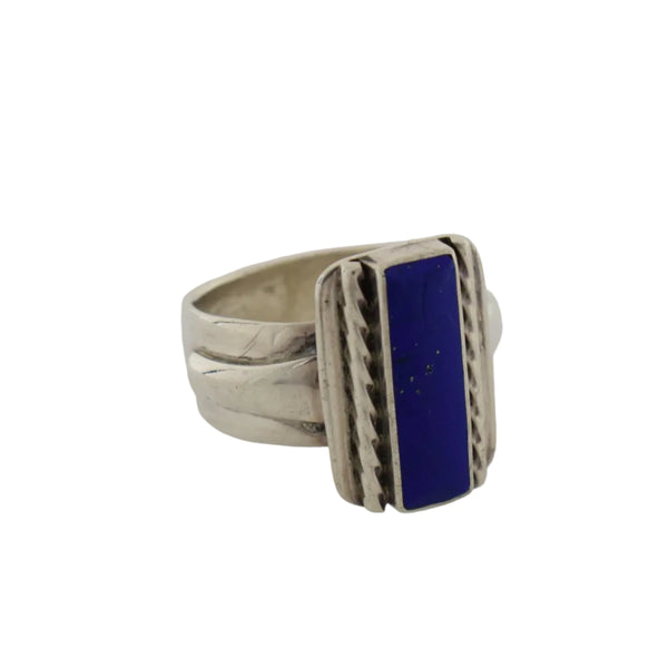 Sterling Silver Lapis Lazuli Ring
