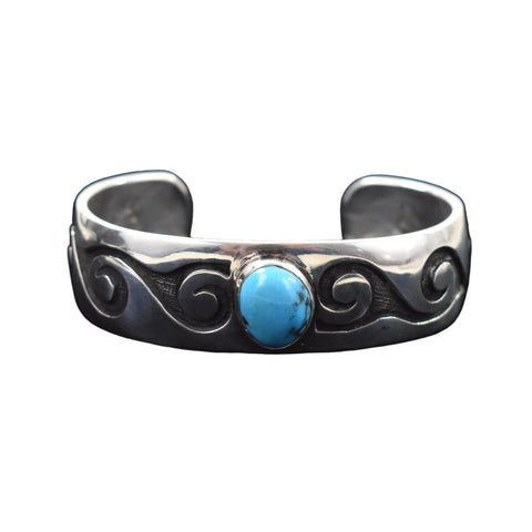 Sterling Silver Water Overlay Bracelet