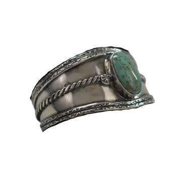 Single Stone Braid Cuff