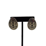 Sterling Silver Overlay Earrings