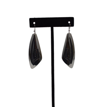 Overlay Large Dangle Earring