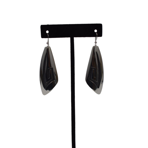 Overlay Large Dangle Earring