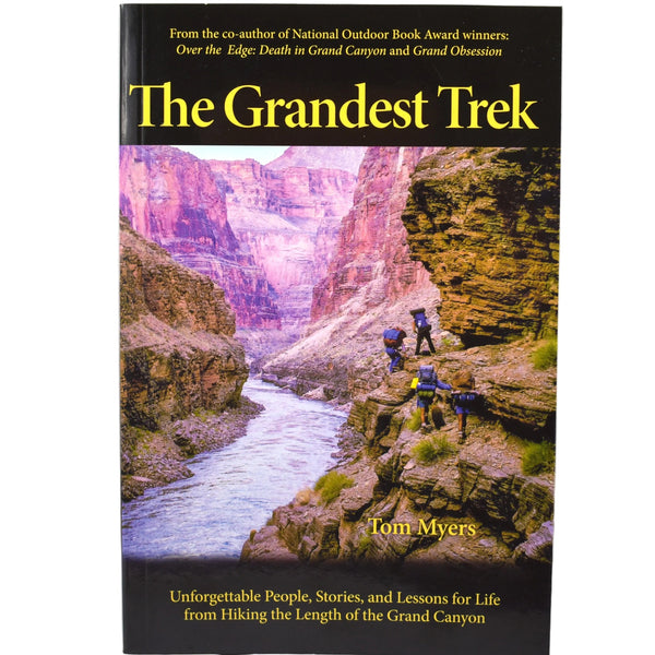 The grandest trek book with grand canyon on cover