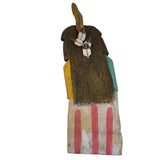 back of flat doll