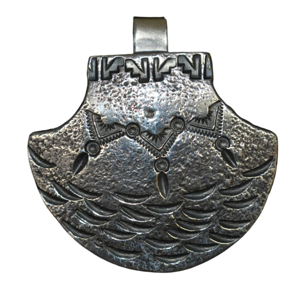 Sterling Silver Pot Pendant