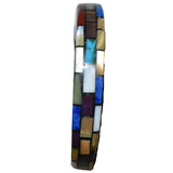Multi Stone Bangle Bracelet