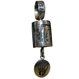 Sterling Overlay Swivel Pendant