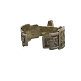 Single Stone Geometric Braclet