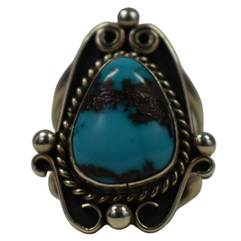 Sterling Silver Bisbee Turquoise Ring