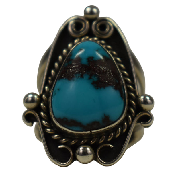 Sterling Silver Bisbee Turquoise Ring