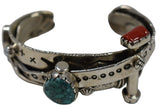 Sterling Silver Abstract Bracelet