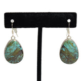  ER: SS Bisbee Turquoise Tear Drop