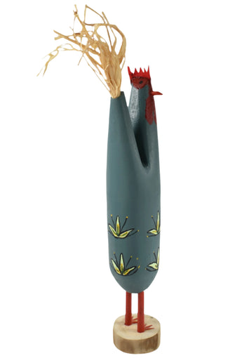 FOLK ART: MEDIUM CHICKEN, Ray Growler, Dine`
