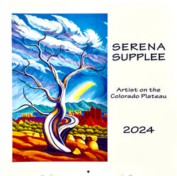"Artist on the Colorado Plateau" 2024 Calendar by Serena Supplee