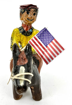 Code Talker on Horse by Jonathan Chee