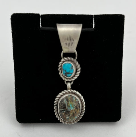 Turquoise Pendant by Tony Chino