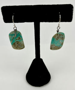 Slab Earrings by Ralph Sena
