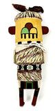 Yellow Heyheya (Sikyaheyhey'a) Katsina Doll by Raynard Nasingoetewa