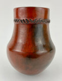 Jar with Rope Trim by Alice Cling