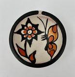 Butterfly and Flower Pottery by Rose Pacheco