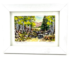 "High Country Roads" Watercolor by Lisa Lee Pearce