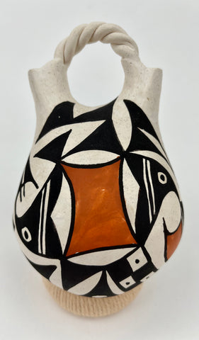 Acoma Wedding Vase by Joyce Leno