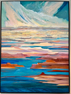 "Lake Powell Memory" Original Painting by Joella Jean Mahoney