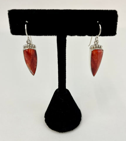 Spiny Oyster Earrings by Cathy Webster