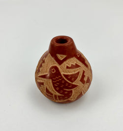 Mini Scrafitto Pottery by Candelaria Suazo