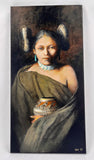 "Hopi Maiden" Painting by Al Bahe
