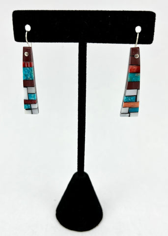 Mosaic Dangle Earrings by Charlene Reano