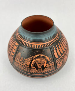 Hand Painted Pottery by Bob Lansing