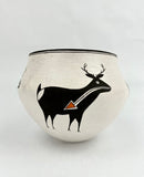 Mimbres Deer Bowl by Mary Lewis