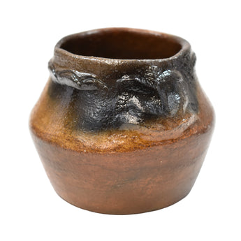 JM2700 POTTERY: Corn Stalk Pot, A.Y. Manygoats