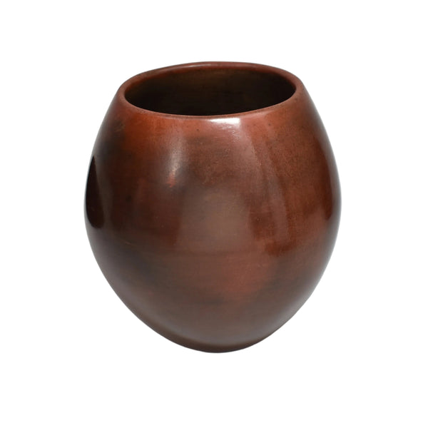 JM2783 POTTERY: Egg Shape Vase, Susie Crank