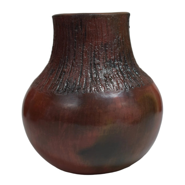 JM2919 POT: Corn Cob Brushed Jar, Alice Cling