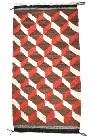 JM529 Rug: Gallup ThrowUnfinished Alice Spencer Di