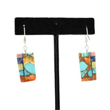 Mosaic Dangle, Mary Tafoya, Kewa