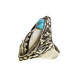 Mother of Pearl/Turquoise-Effie Calavaza