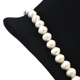 SEN807 NECK: SS Satin Finish Beads, Ralph Sena